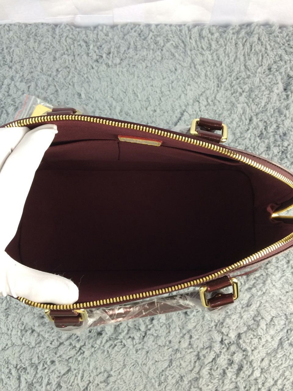 ルイヴィトンバッグ素材ディテール